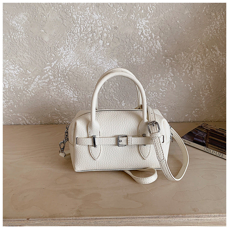 Women's Simple Lychee Pattern Hand Fashion High-grade Bags