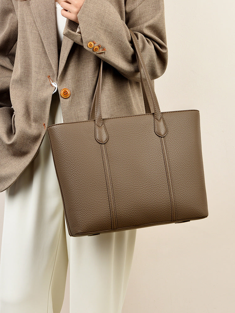 Women's High-grade Large Capacity Genuine Leather Big Bags