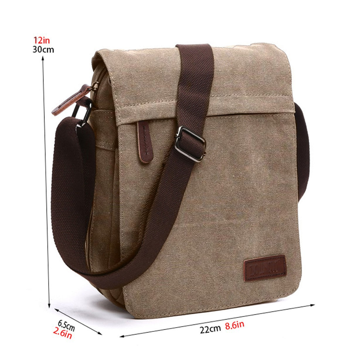Classy Trendy Men's Single Canvas Computer Men's Messenger Bag