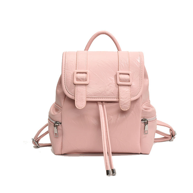Women's Double Macaron Solid Color High Sense Women's Shoulder Bag