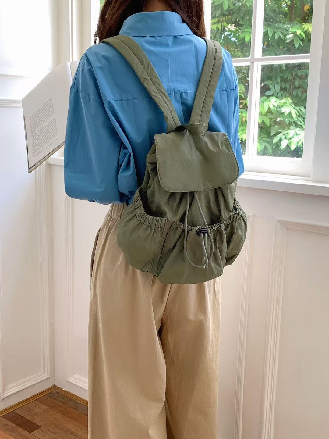 Women's Design Lightweight Nylon Cloth Large Capacity Women's Backpack