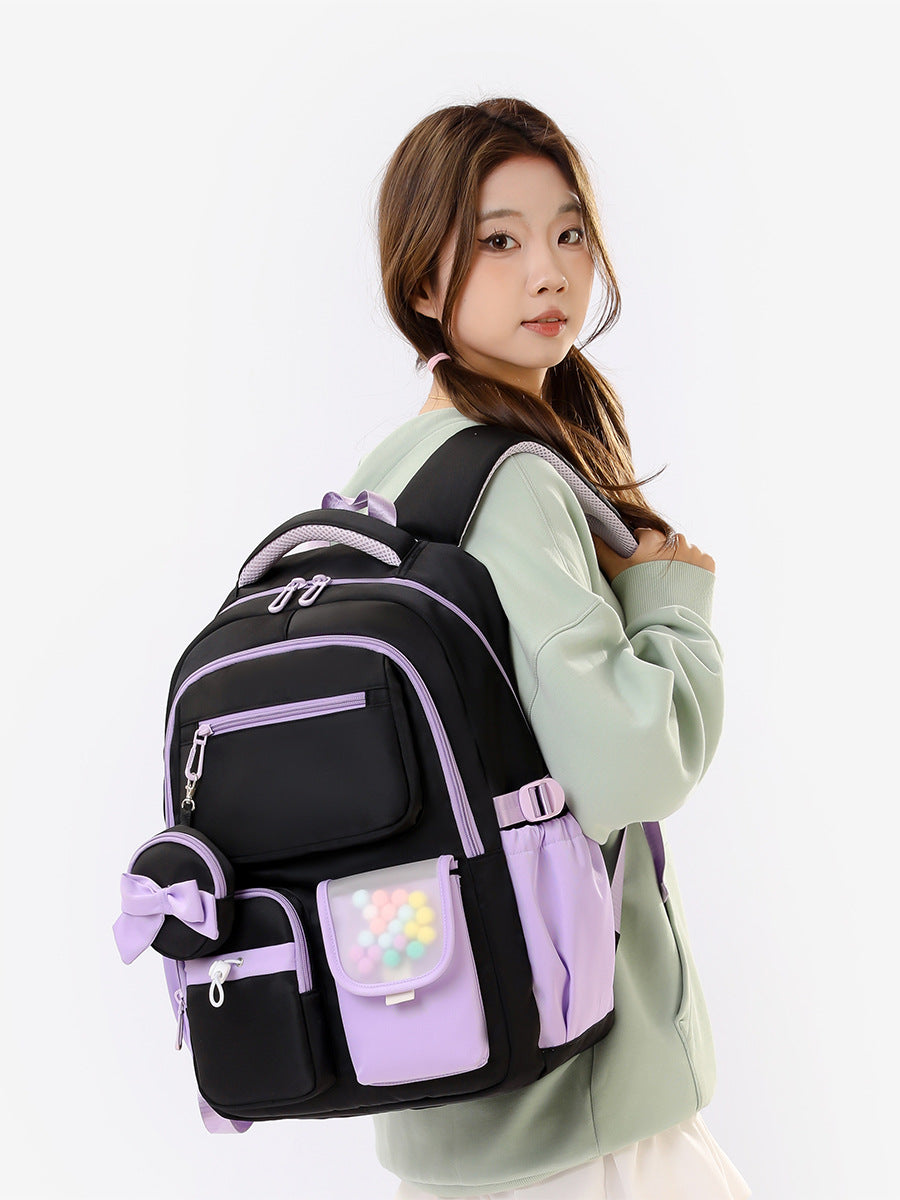 Junior Good-looking Simple Three-piece Lunch Pencil Backpacks
