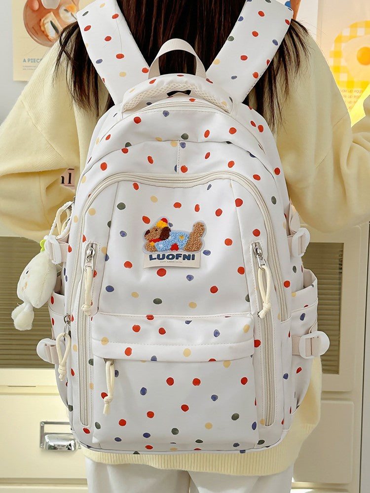 Cute Good-looking Dopamine Fashion Sweet Fresh Lightweight Backpacks