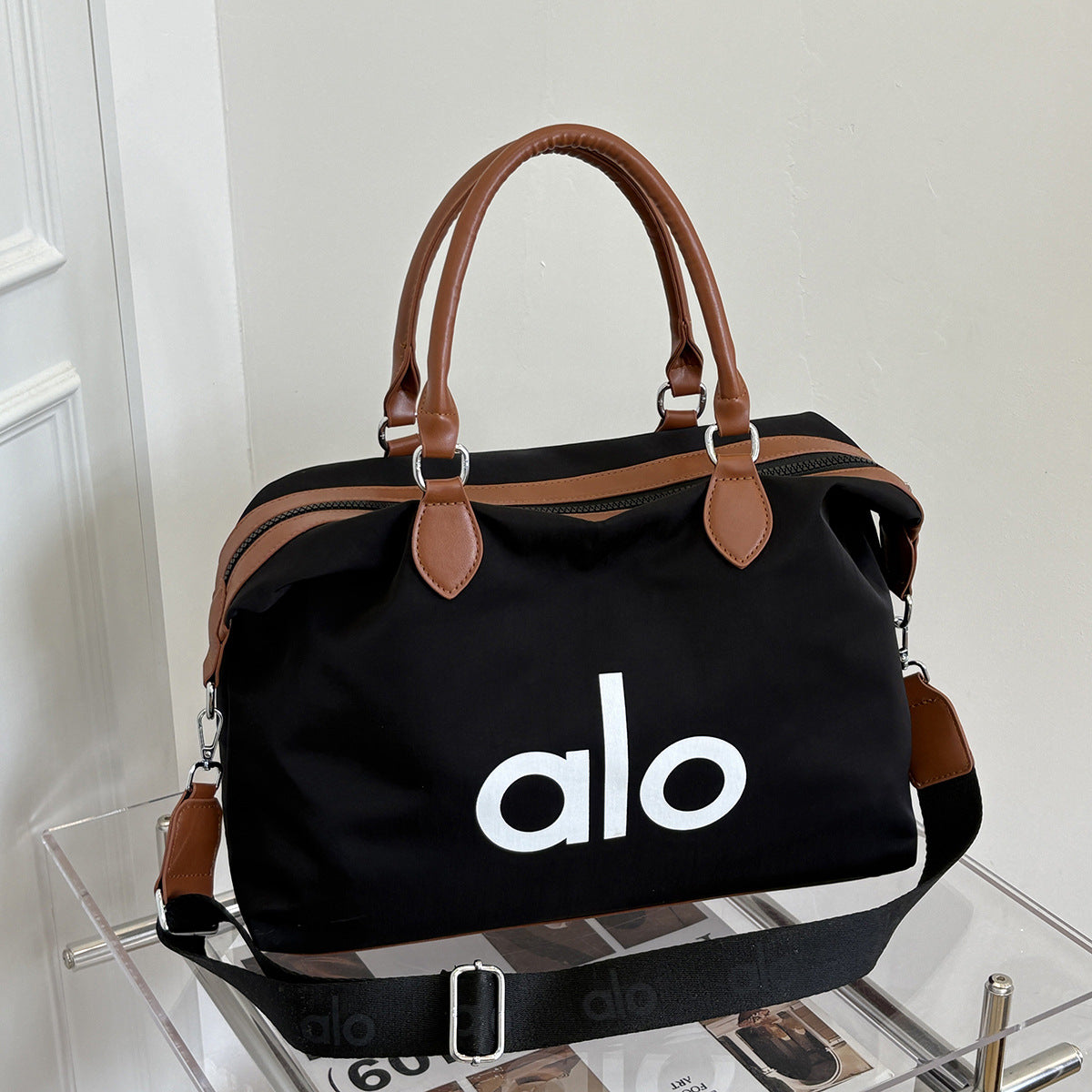 Women's Fashion Large Capacity Canvas Commuter Simple Handbags