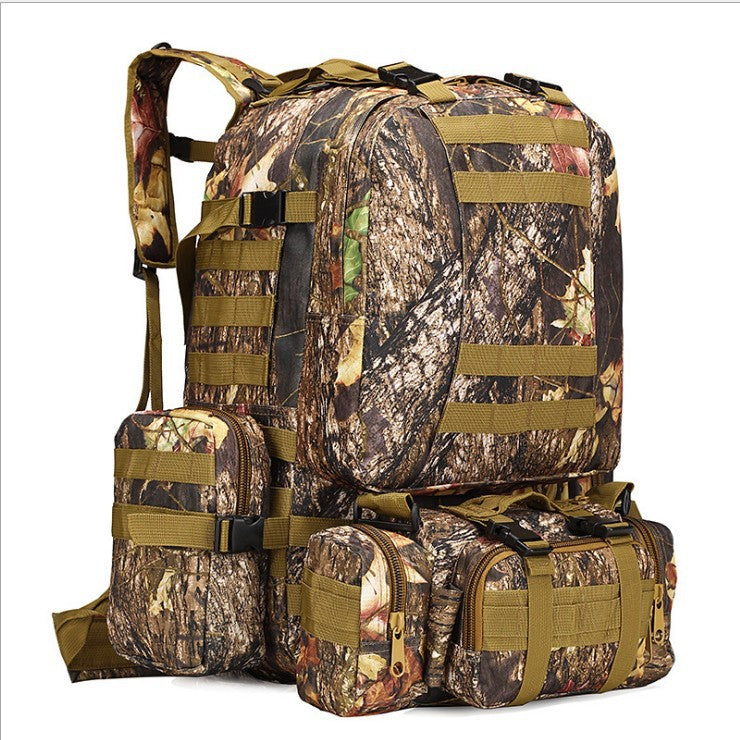 Men's Mix Hiking Oxford Cloth Combination Big Backpacks