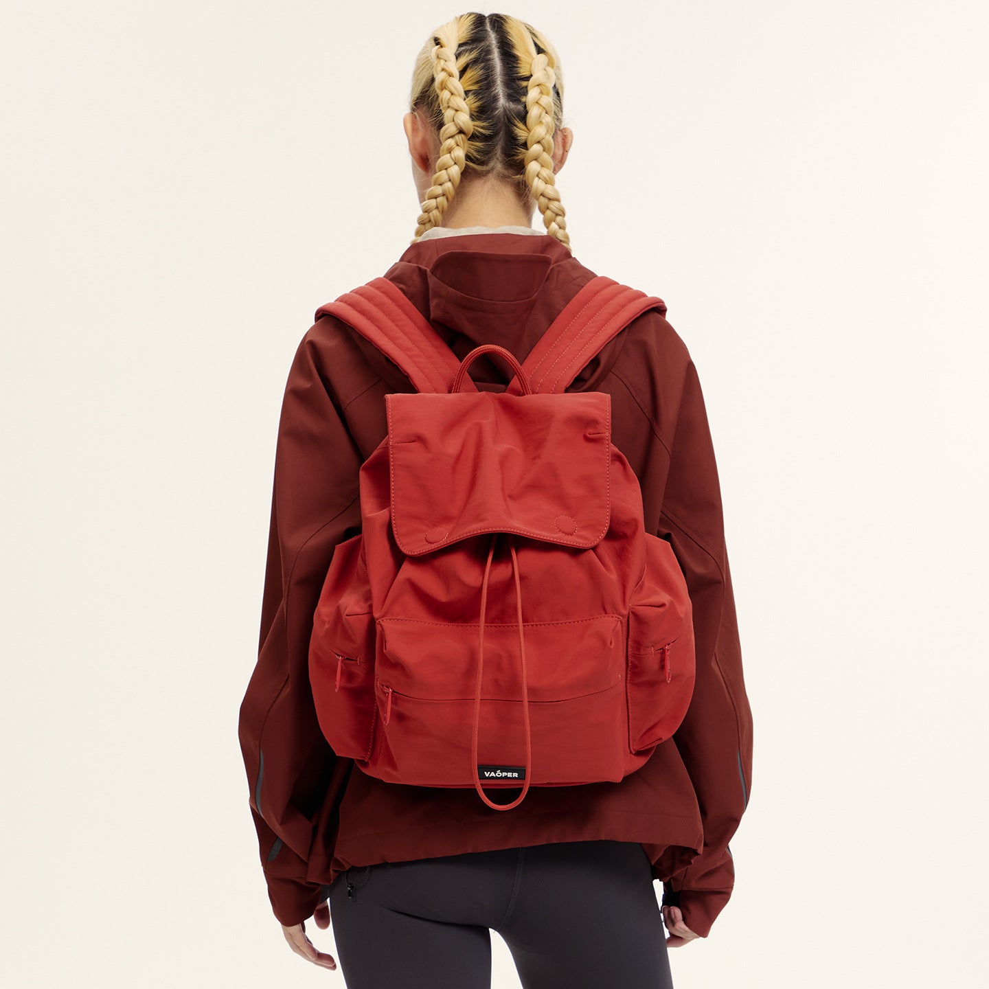 Women's Hello Lightweight Large Capacity Good-looking Red Women's Backpack
