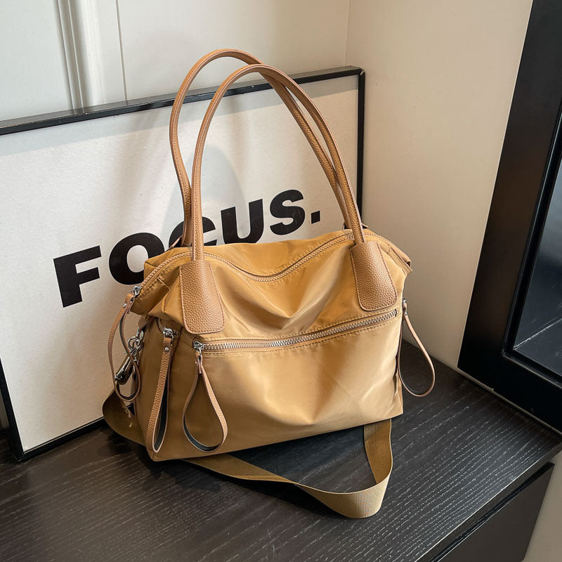 Women's Korean Style Nylon Cloth Large Capacity Fashion Underarm Women's Shoulder Bag