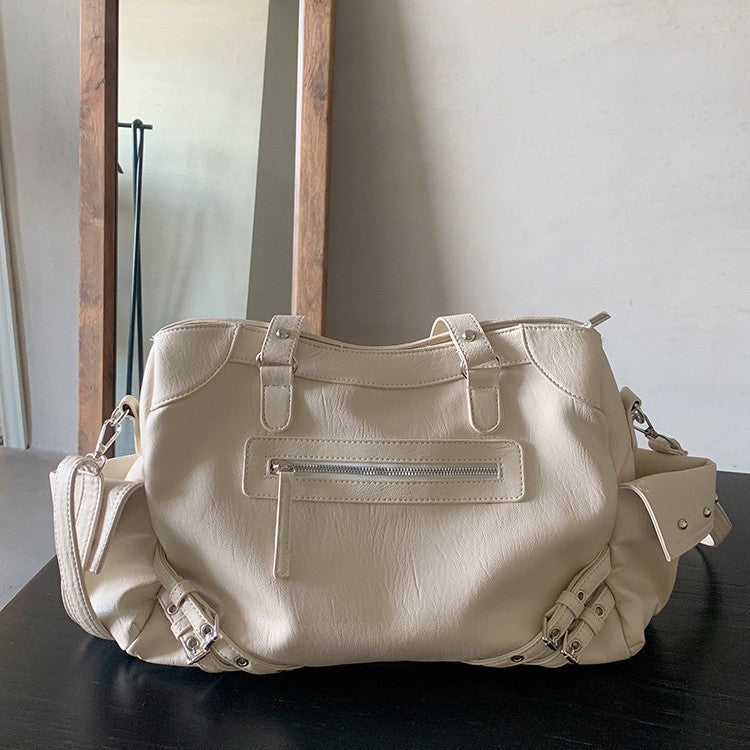Women's Summer Fashion Retro Good-looking Large Capacity Tote Bag