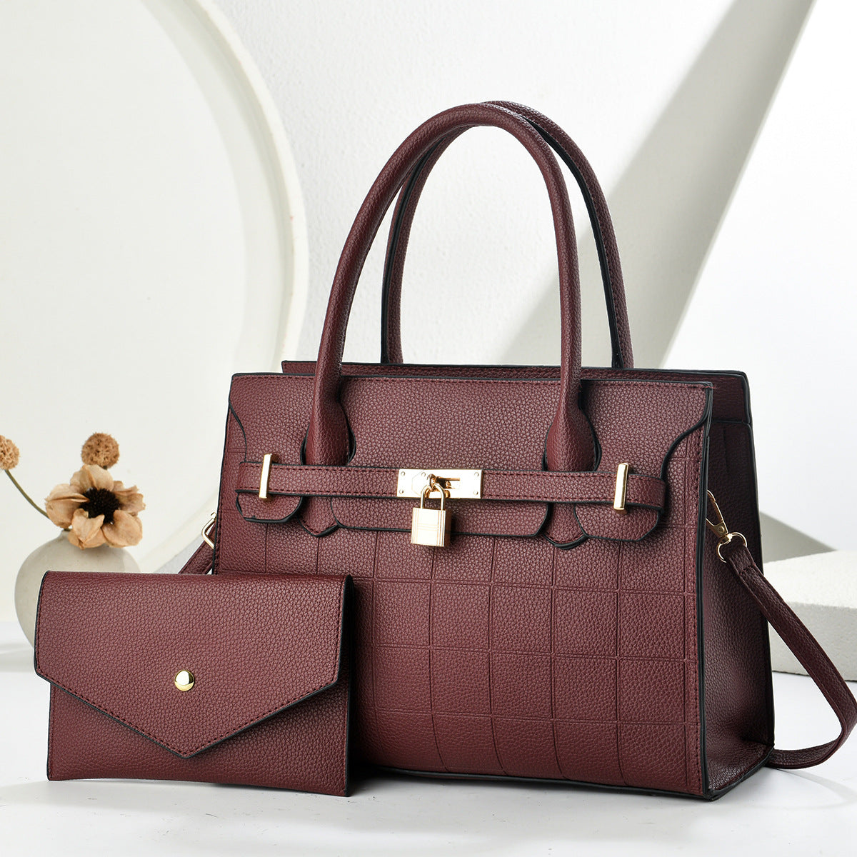 Women's Diamond Elegant Portable Large Capacity Trendy Women's Handbag