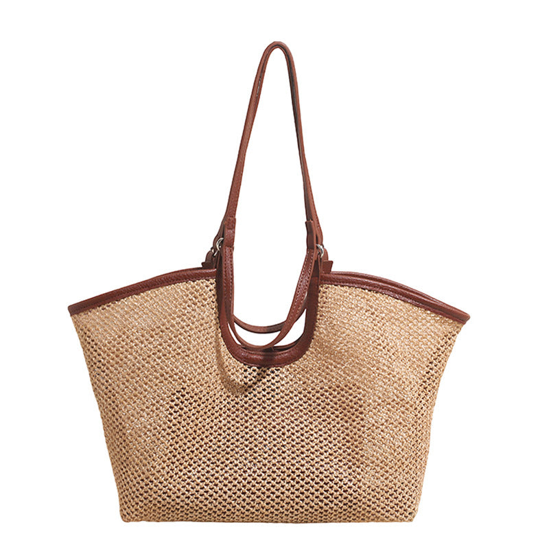 Women's Straw Hand Carrying Fashion Seaside Vacation Women's Shoulder Bag
