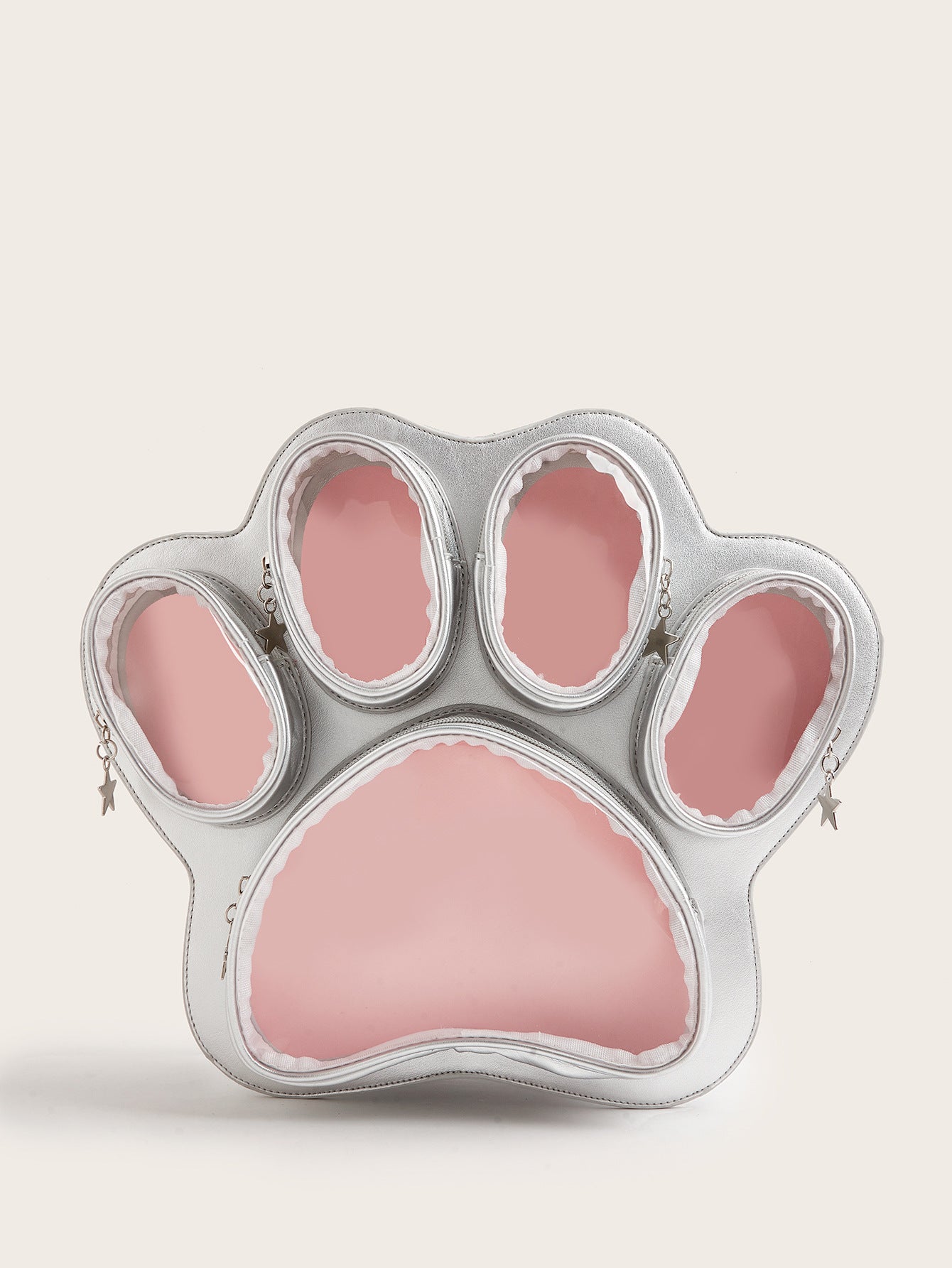 Cat Paw Cute Cartoon Western Style Large Backpacks