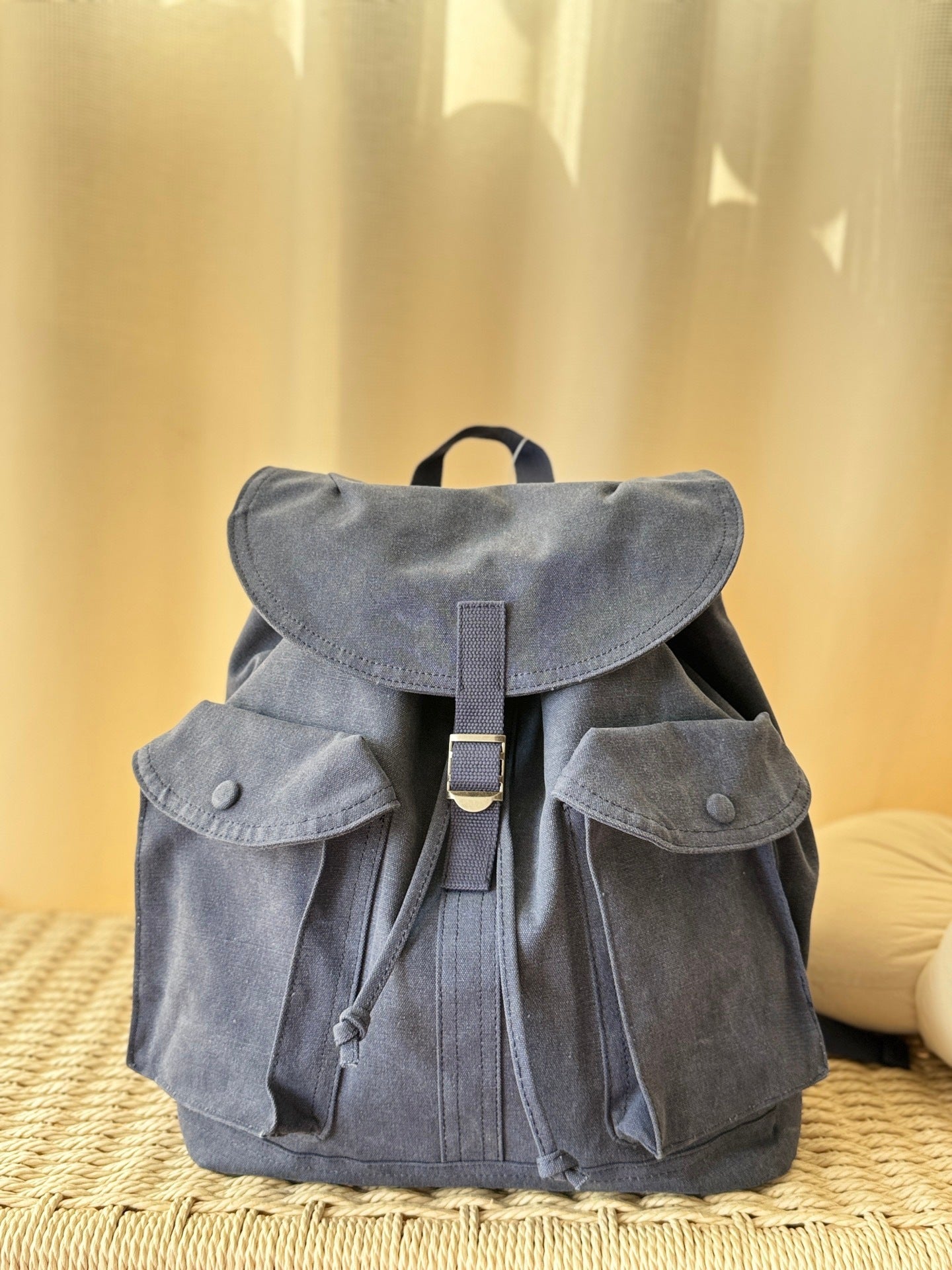 Canvas Fashionable Simple Large Capacity Retro Backpacks