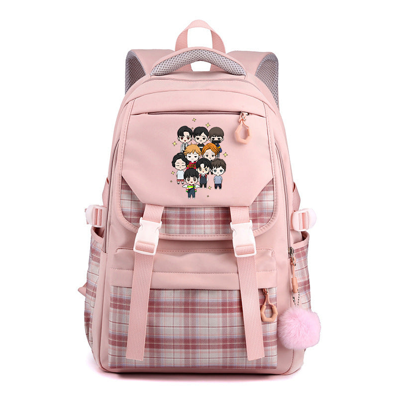 Versatile Combination Peripheral Printing College Style Bags