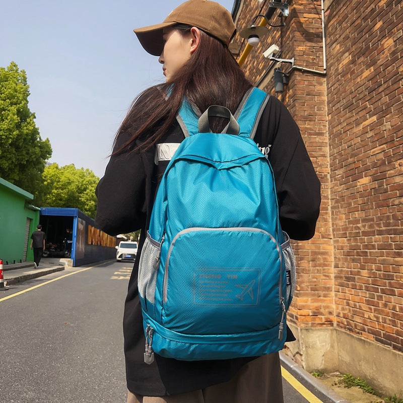 Women's & Men's Lightweight Commuter Foldable Portable Leisure Backpack
