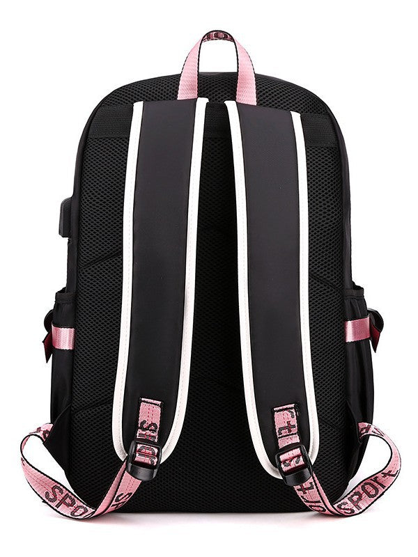 Charming Classic For Charging Large Capacity Leisure Backpack