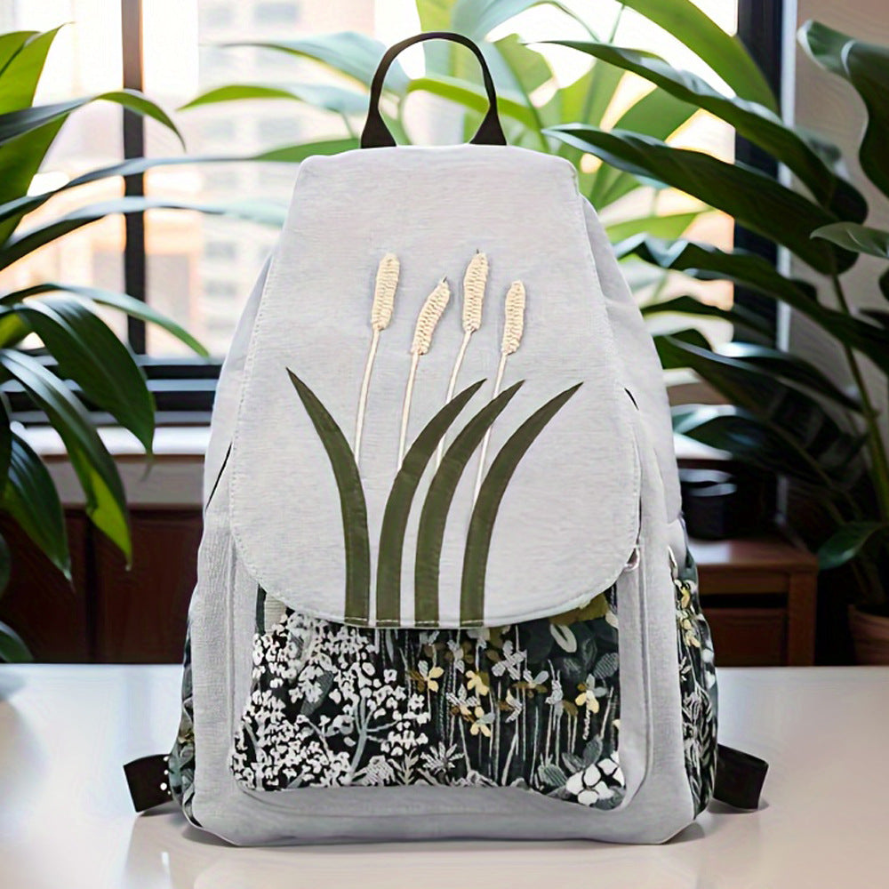 Large Capacity Canvas Artistic National Style Lightweight Bags