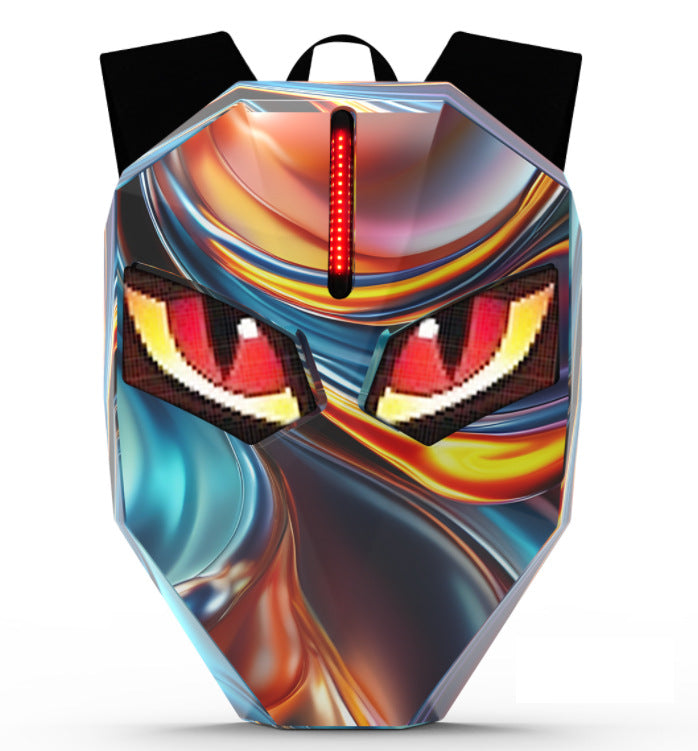 Women's & Men's Knight Motorcycle Luminous Eye Screen Helmet Waterproof Bags