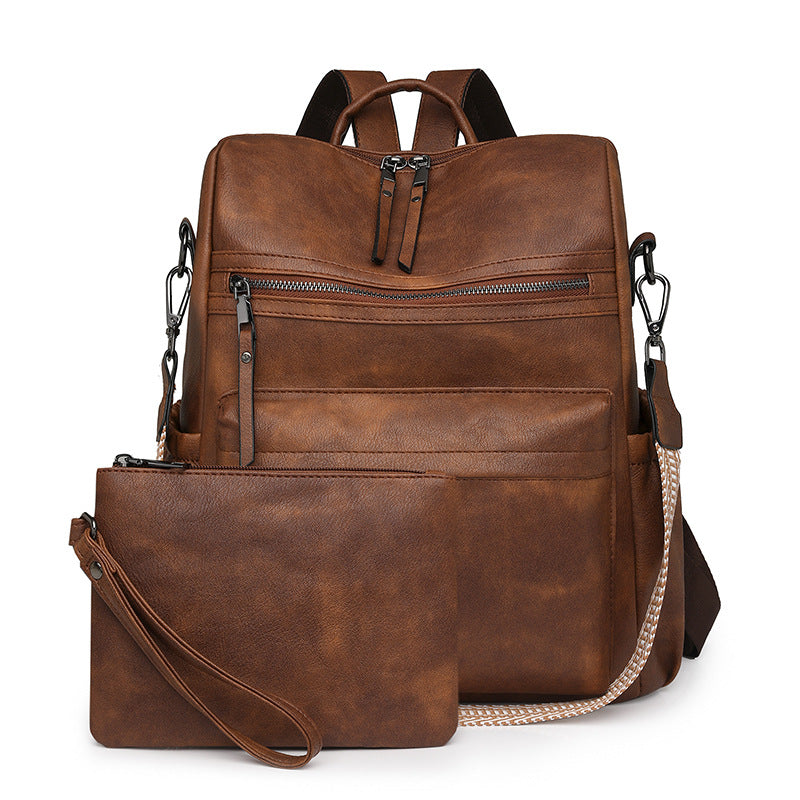 New Comfortable Women's Large Capacity Retro Backpacks