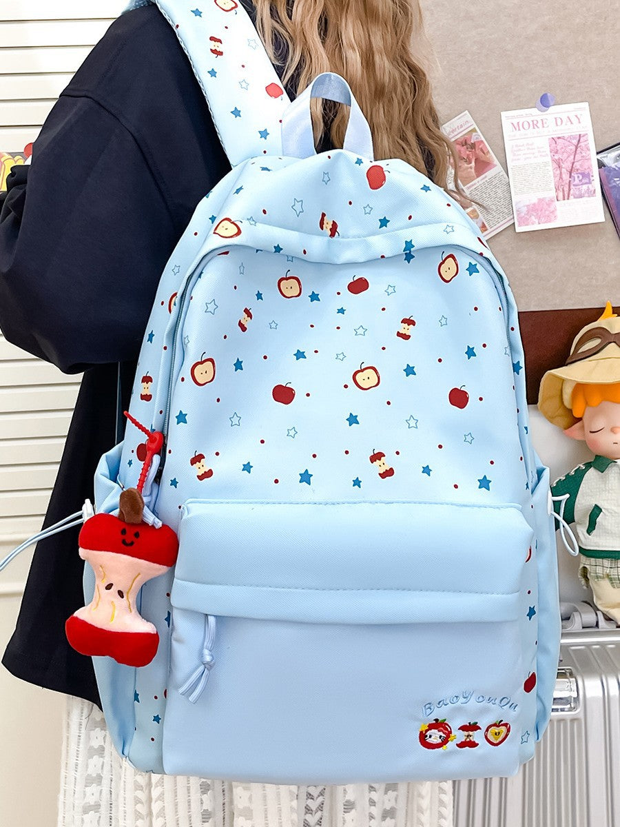 Style Good-looking Primary Secondary Lightweight Fresh Sweet Leisure Backpack
