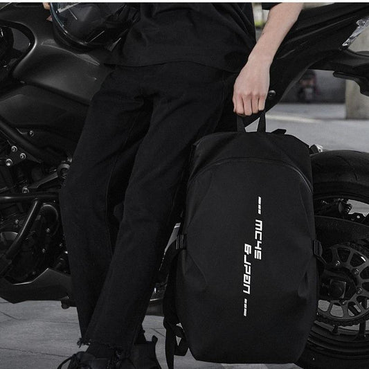 Men's Large Capacity Waterproof Function Helmet Riding Bags