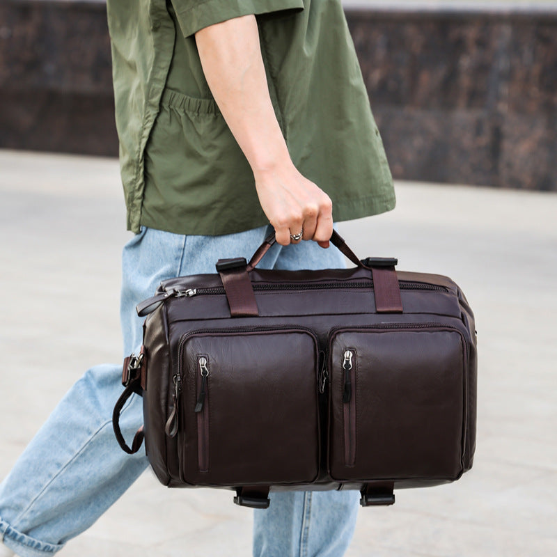 Glamorous Men's Large Capacity Computer Multifunctional Travel Bags