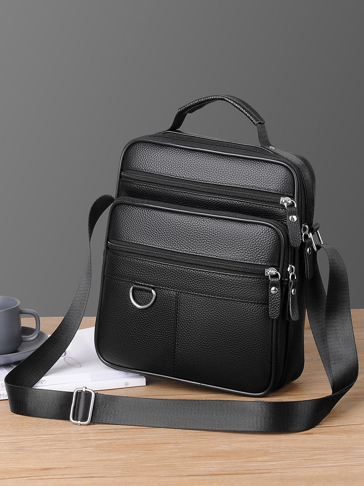 Charming Creative Popular Men's Genuine Leather Men's Messenger Bags