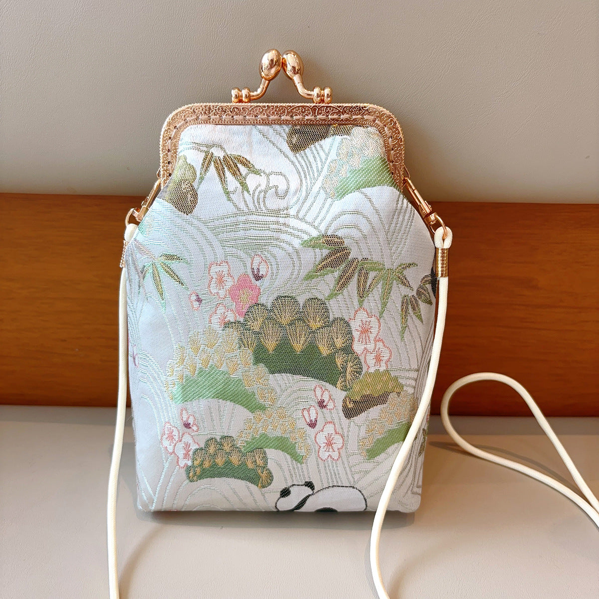 Women's Handmade Chinese Style Cheongsam Skirt Vintage Change Frame Purses