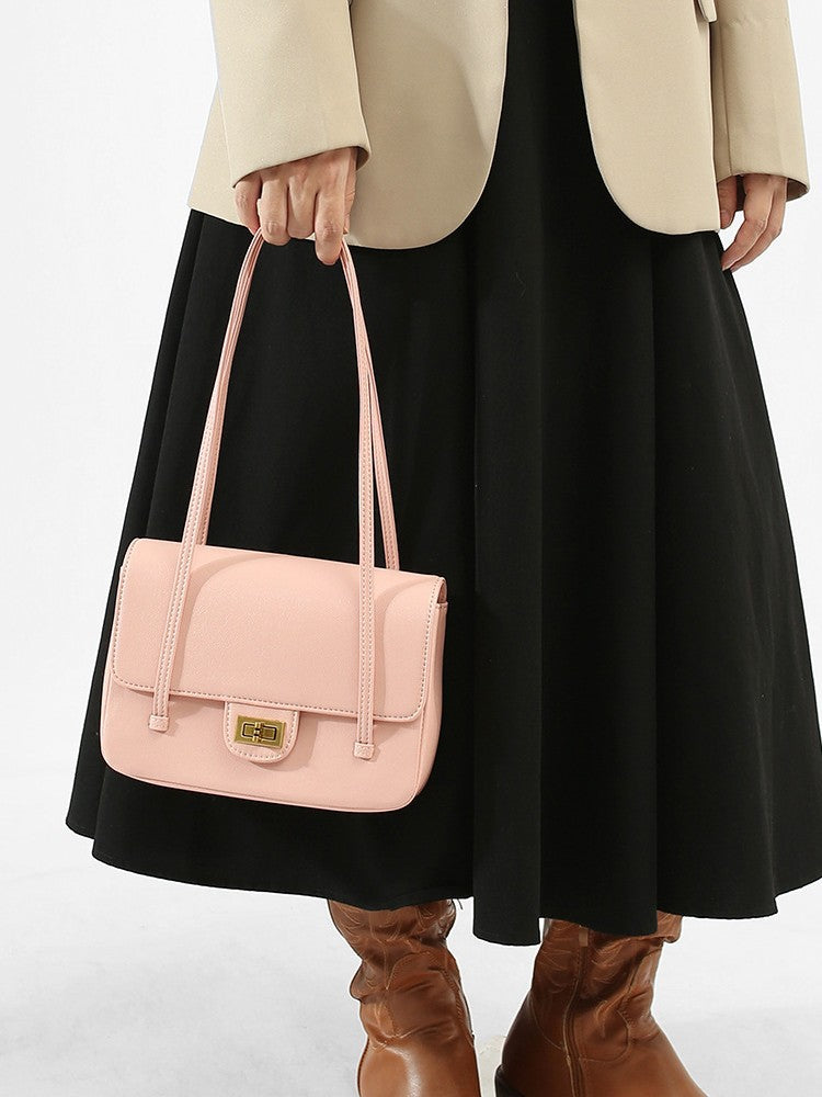 Women's Style One Exquisite Niche Underarm Baguette Small Square Bags