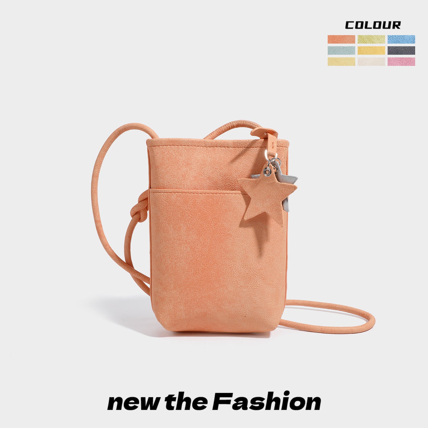 Popular Female Dopamine Large Capacity Decorative Mobile Phone Bag