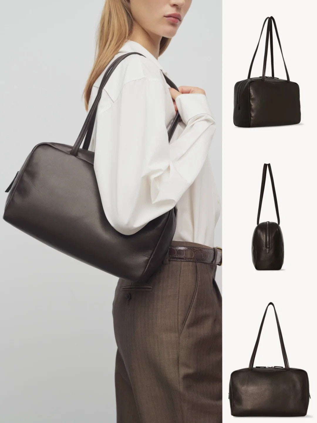 Trendy Versatile Bowling Commuter Portable Boston Underarm Bag