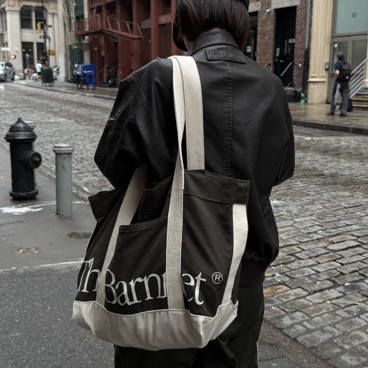 Women's Korean Large Capacity Simple Class Commuter Tote Bag