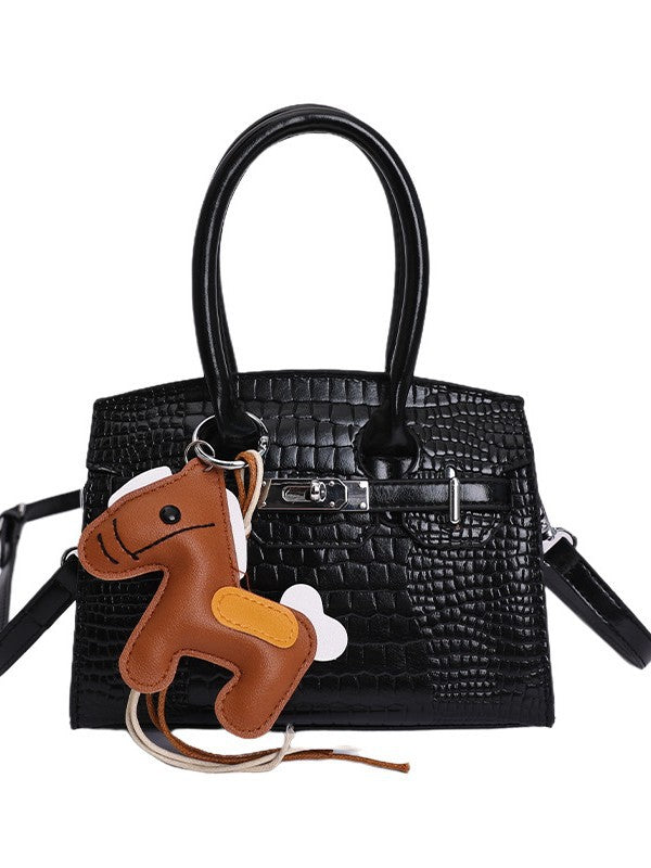 Women's Crocodile Pattern Platinum Fashionable Affordable Luxury Bags