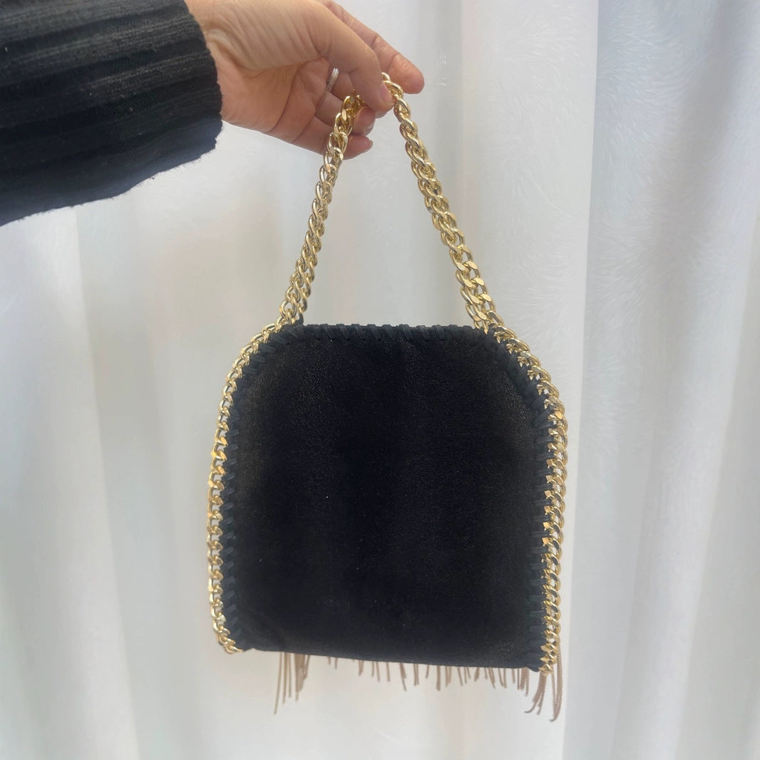 Slouchy Graceful Charming Chain Tassel Fashion Women's Messenger Bag