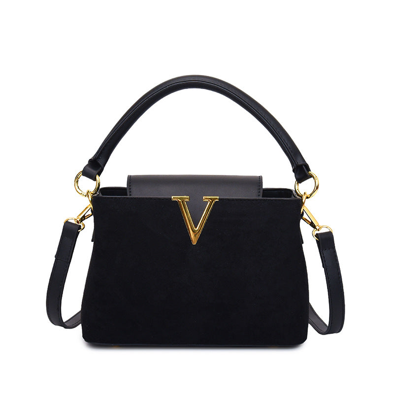 Women's Lychee Pattern Autumn Fashion Detachable Strap Shoulder Bags