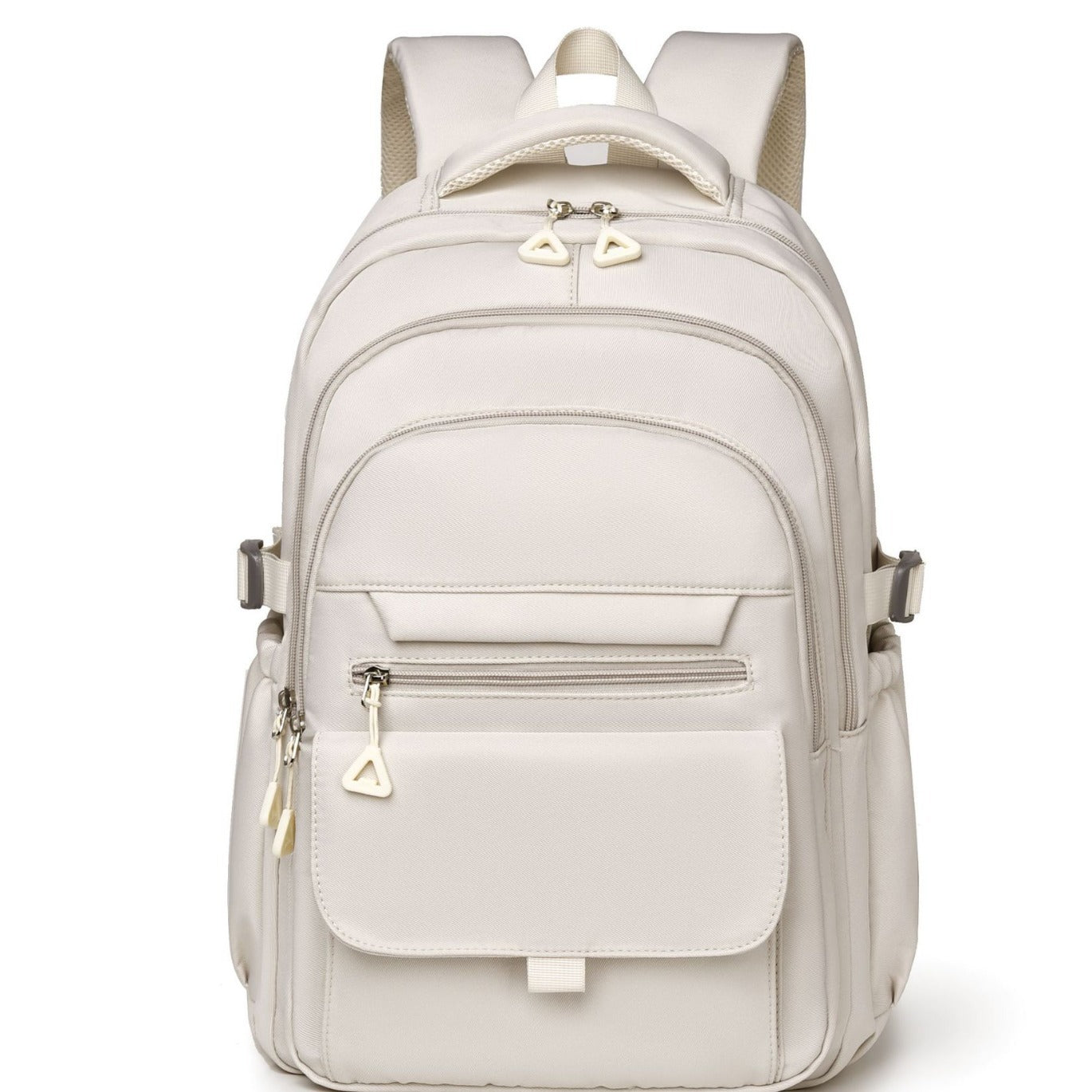 Solid Color College Simple Large Capacity Backpacks