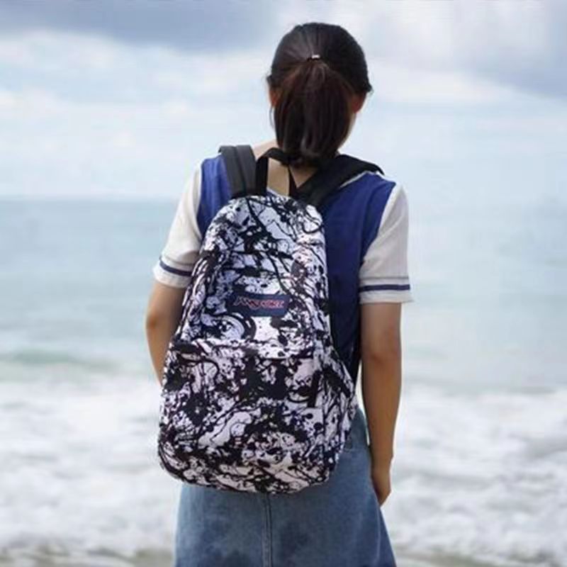 Women's & Men's Computer Minimalist Solid Color Campus Waterproof Large Leisure Backpack