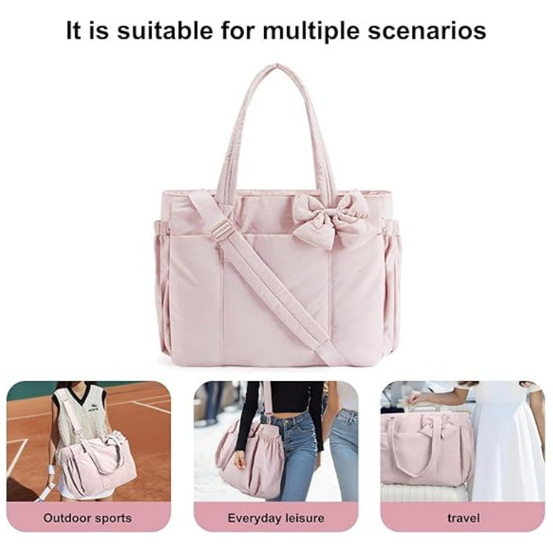 Down Cotton Clothing Hiking Cycling Multifunctional Tote Bag