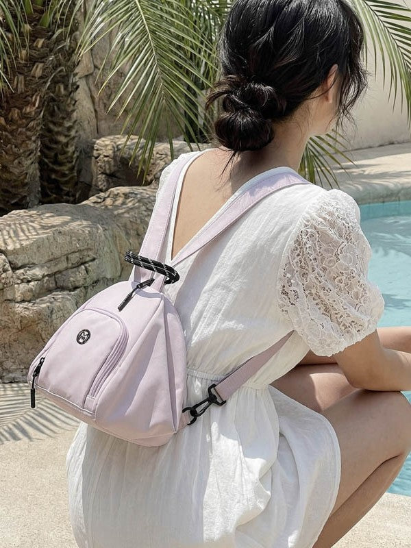 Popular Slouchy Lightweight Fashion Nylon Trendy Women's Backpack