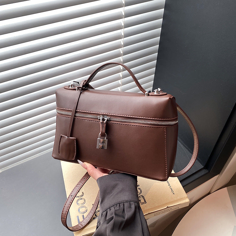 Large Capacity Box Light Luxury Design Elegant Shoulder Bags