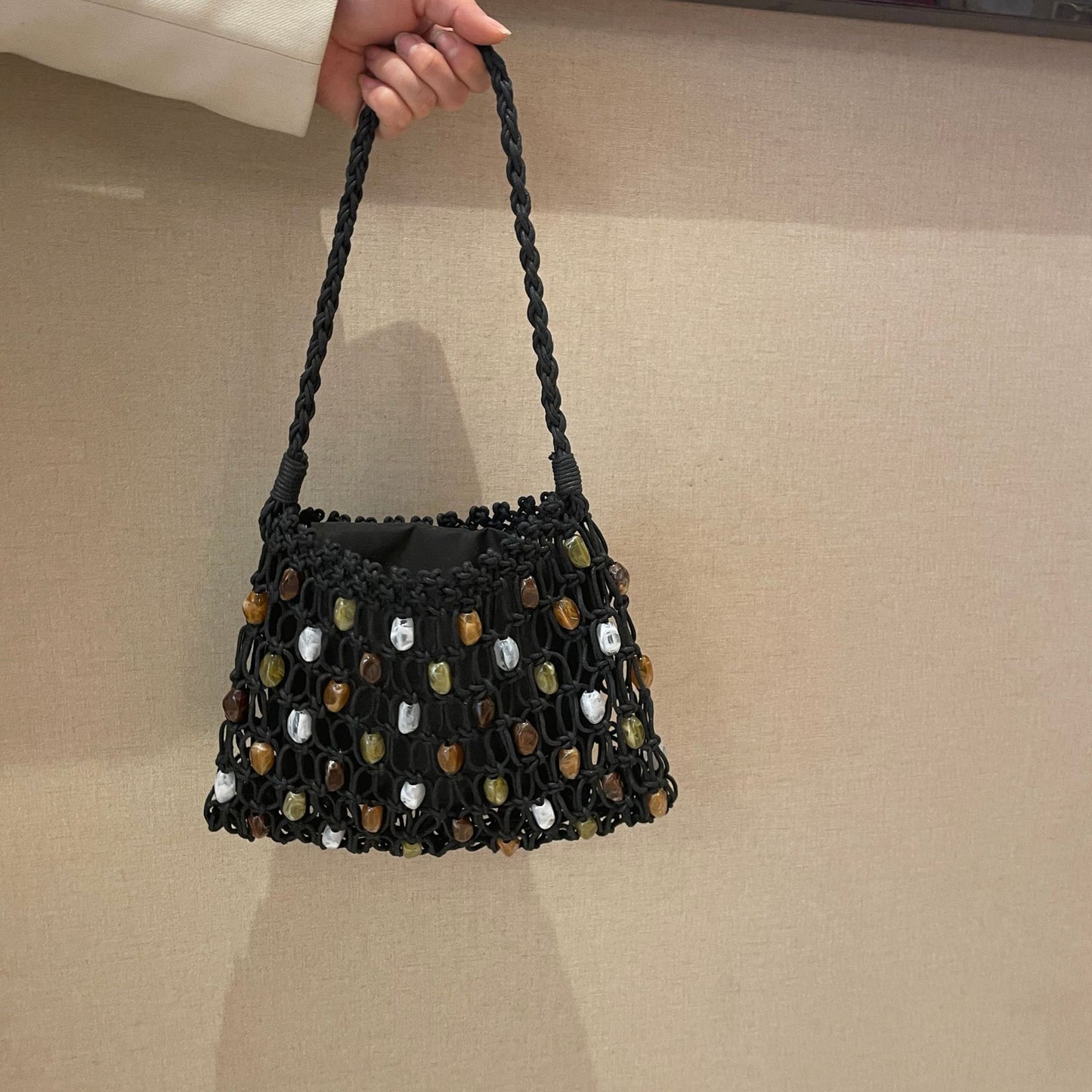 Women's Summer Vacation Leisure Beach Handmade Wax Bags