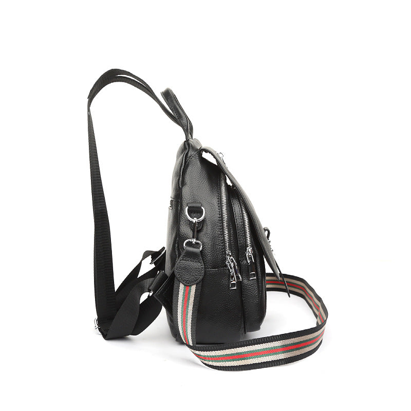 Women's Genuine Leather Korean Boutique First Layer Cowhide Women's Backpack