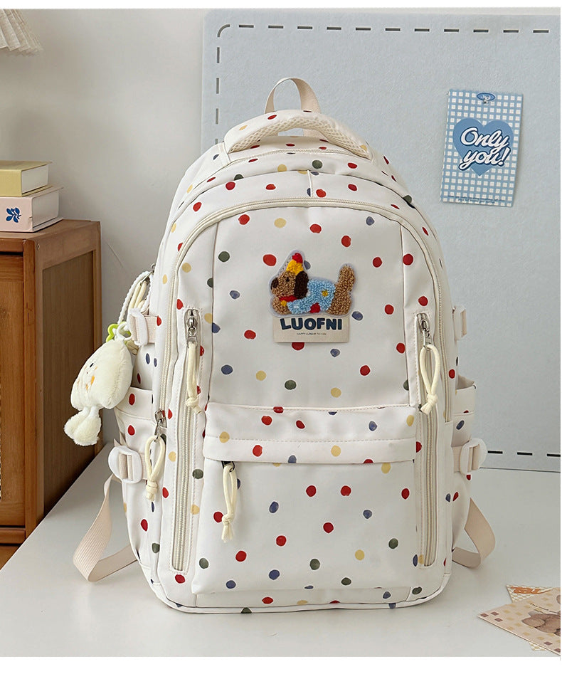 Cute Good-looking Dopamine Fashion Sweet Fresh Lightweight Backpacks