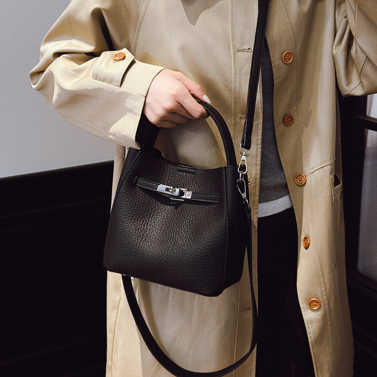 Winter Fashion Sense Design Vegetable Basket Handbags