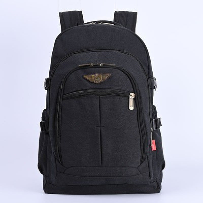 Men's Site Tools Canvas Labor Protection Repair Woodworking Leisure Backpack