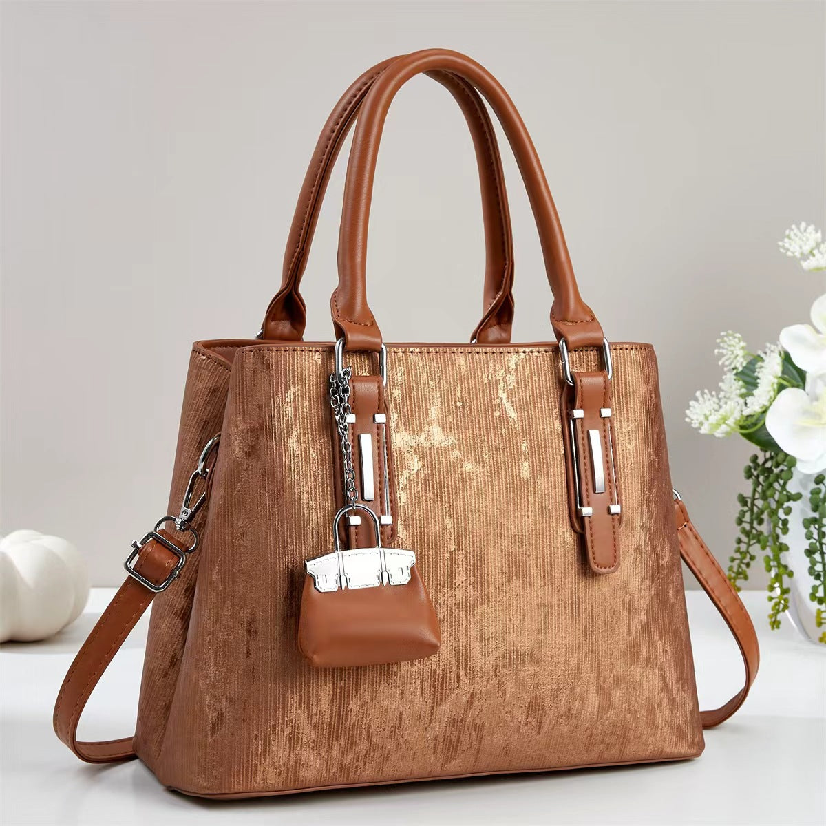 Trendy Grace Mom Fashion One Combination Large Women's Handbag