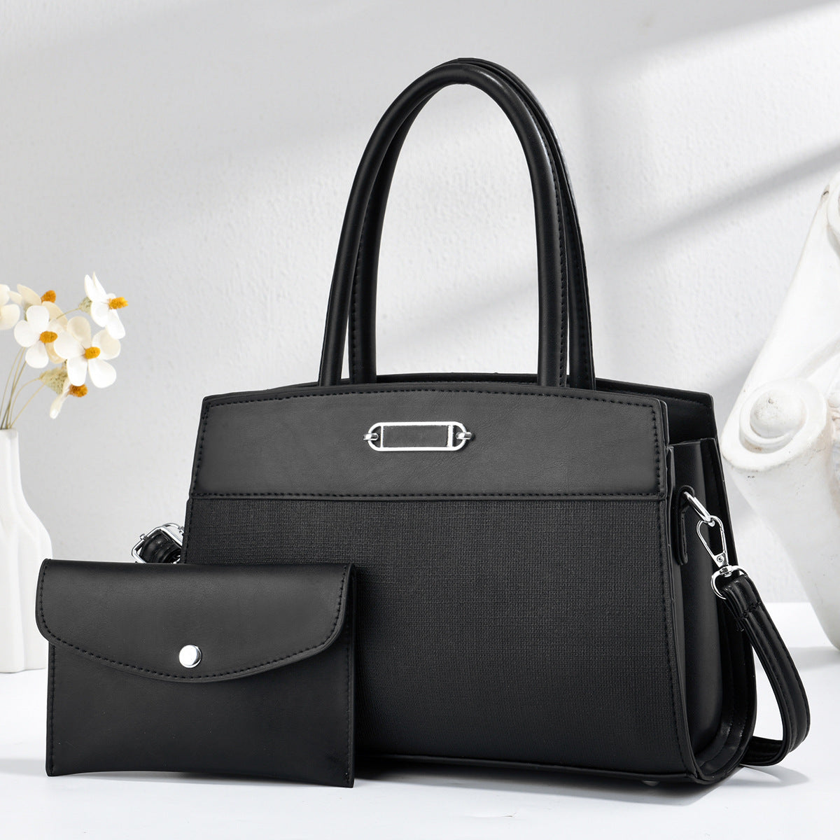 Easy Matching Large Capacity Spring Portable Women's Handbag