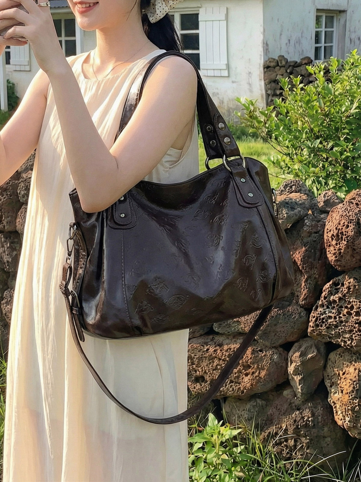 Comfortable Classy Cool Retro Large Capacity Handbags