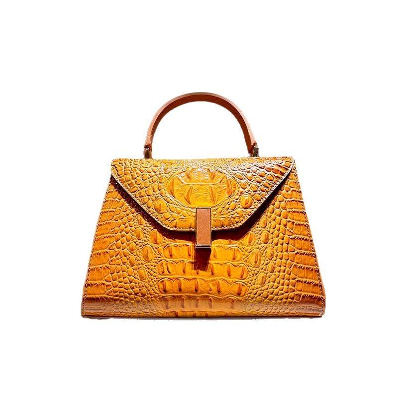 Women's Alligator Print High-grade Fashionable Stylish Handbags