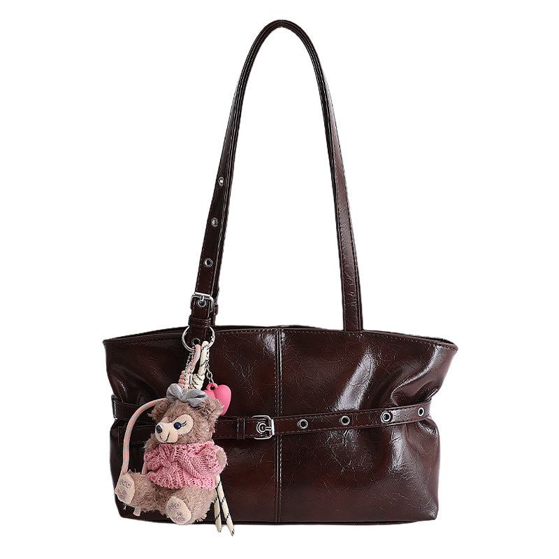 Portable Large Retro Simple Versatile Commuting Bags