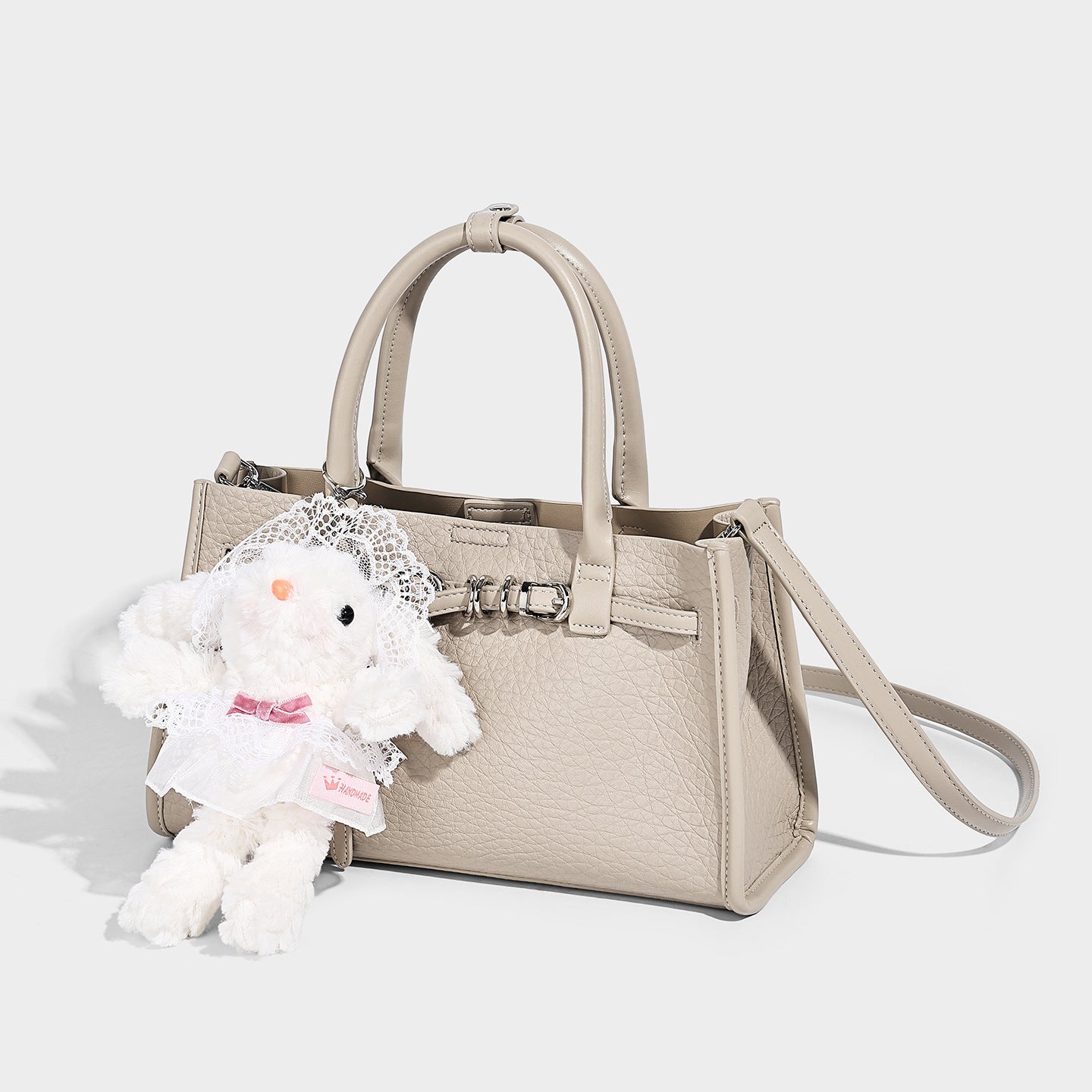Women's Capacity Fashion Minority Design Korean Style Portable Platinum Women's Shoulder Bag